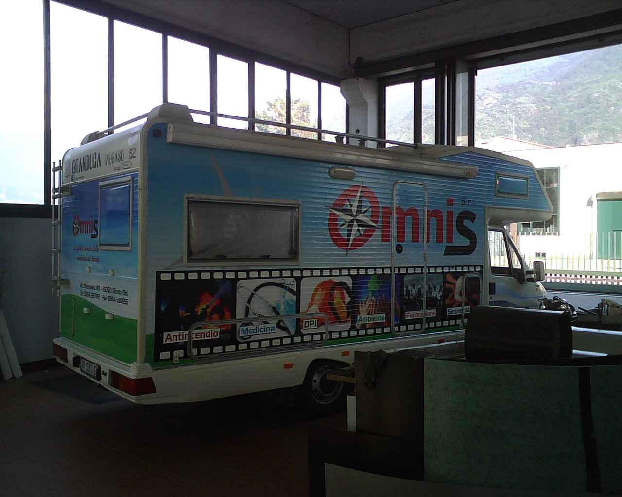 Decorazione camper Omnis